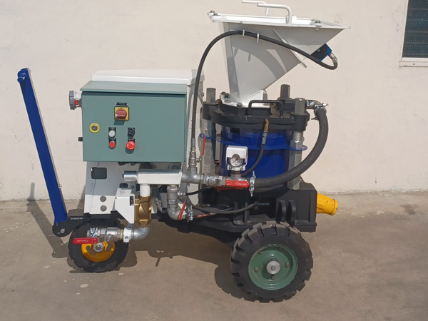 ROTARY CONCRETE SHORTCRETE MACHINE